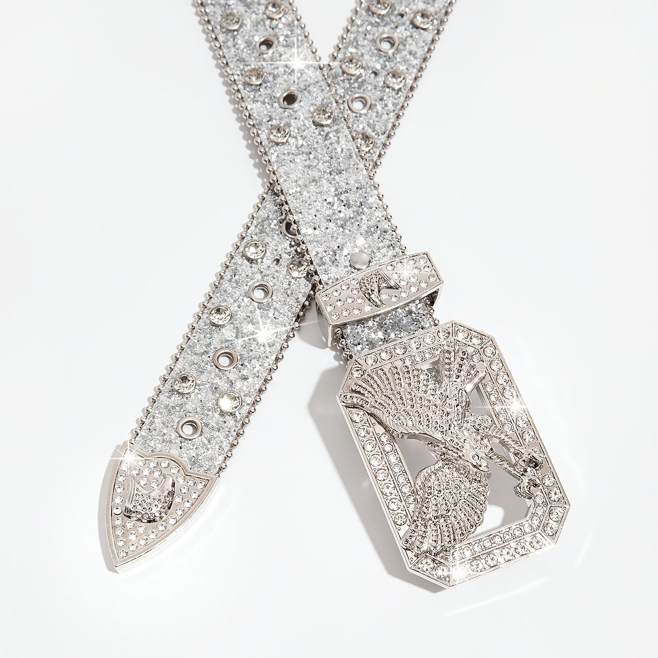 1pc of a Sturdy Rhinestone-Adorned Belt Buckle, Perfect for Everyday Casual Events, Summer Gatherings, Business Occasions, And As a Gift for Boyfriends, Husbands, Fathers, Or Dads. Ideal for Daily Use, Fashion-Forward Teenage
