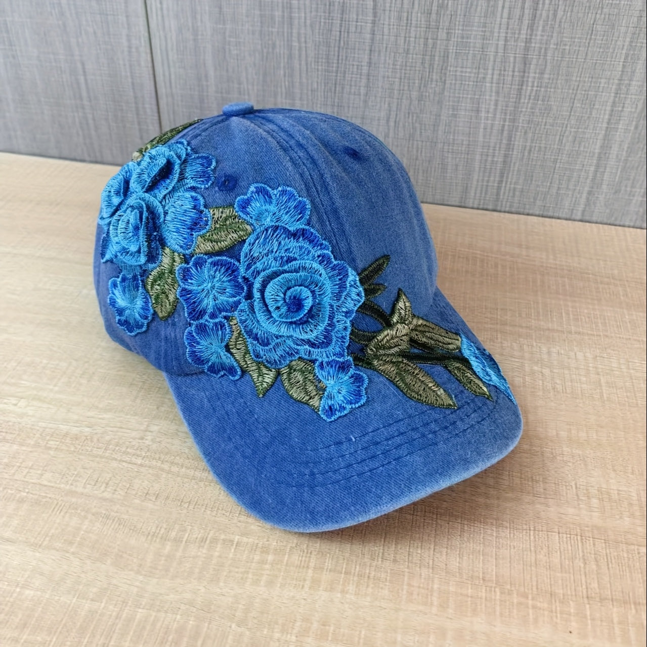 Women's Fashion Sports Baseball Cap, Exaggerated Floral Design, Outdoor Hat, Snapback