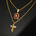 Nox Double Layer Pendant Necklace