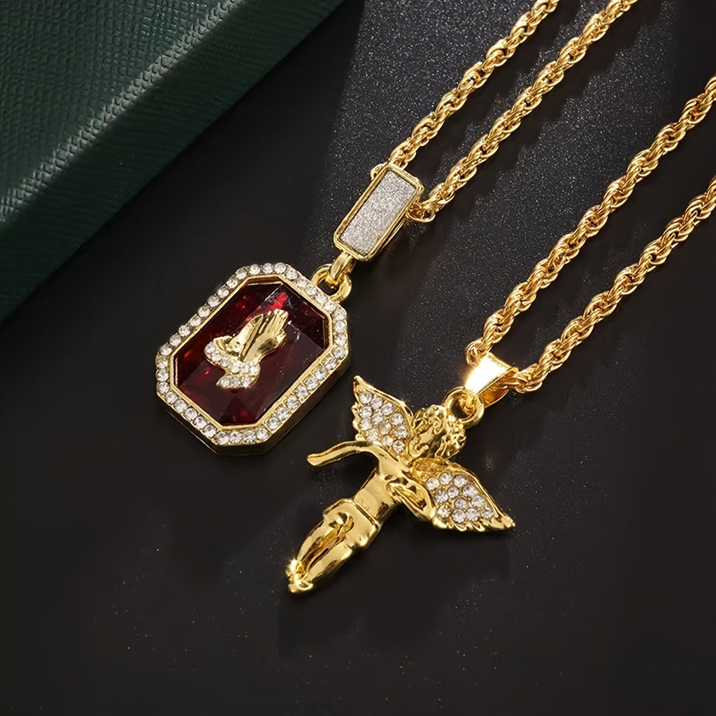 Nox Double Layer Pendant Necklace