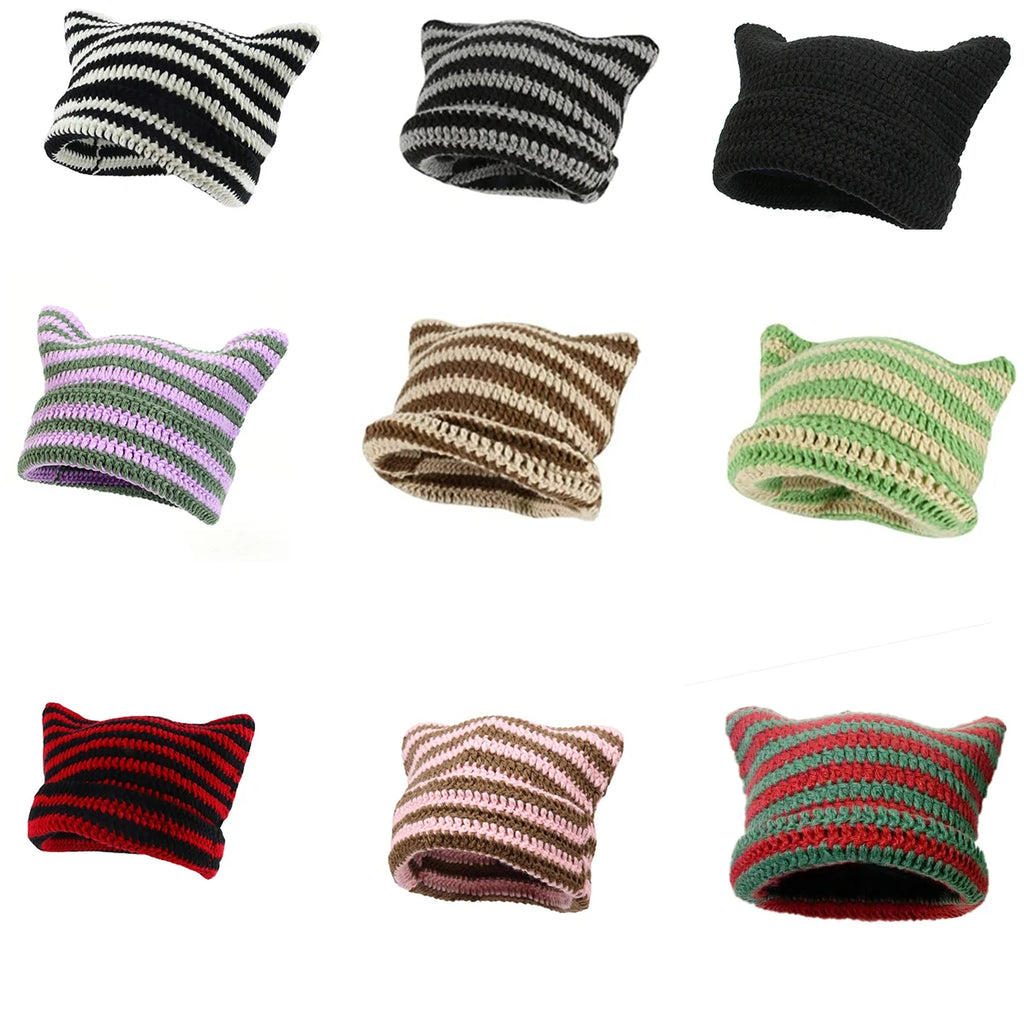 Cat Ear Knit Beanie