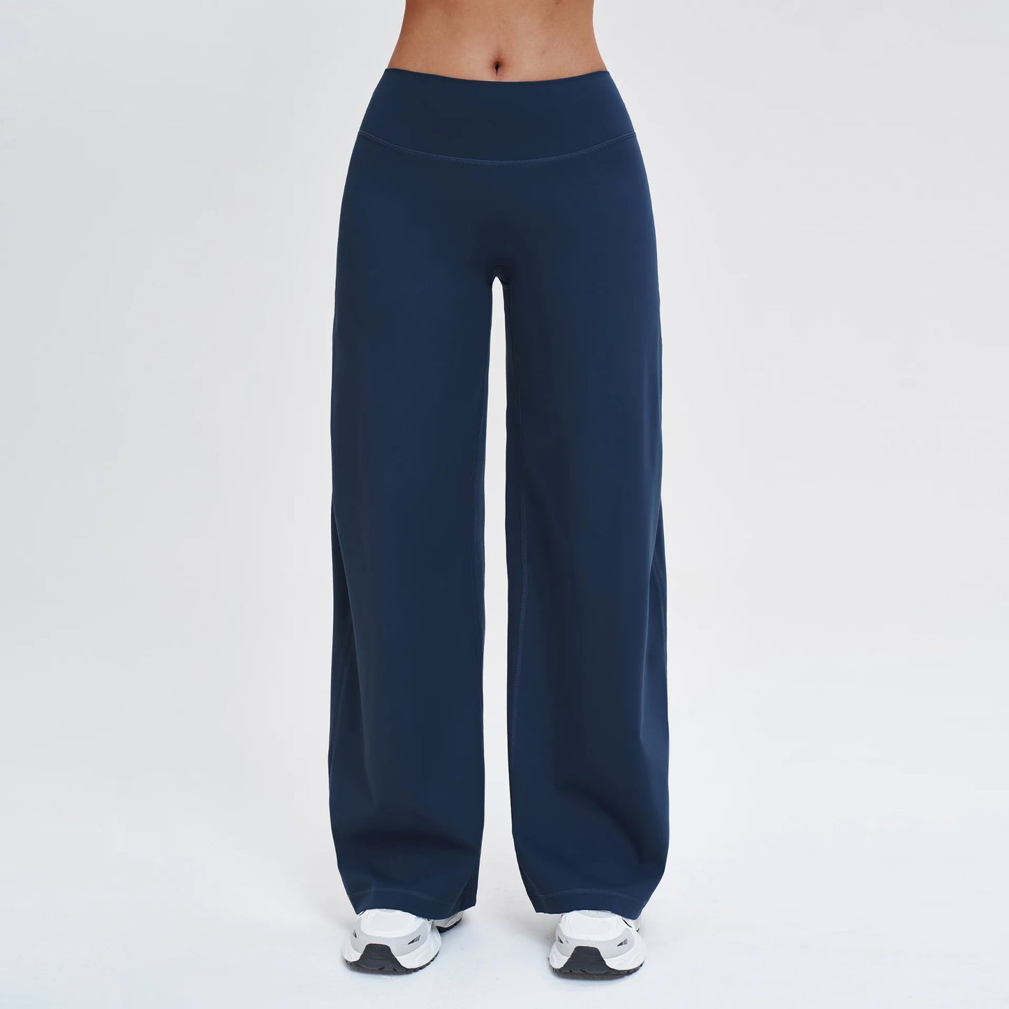 Yoga Pants Women's Soft Straight Leg Pants Yoga Bell-bottoms Sweatpant Straight Breathable Gym Runing Casual Wide-leg Pants