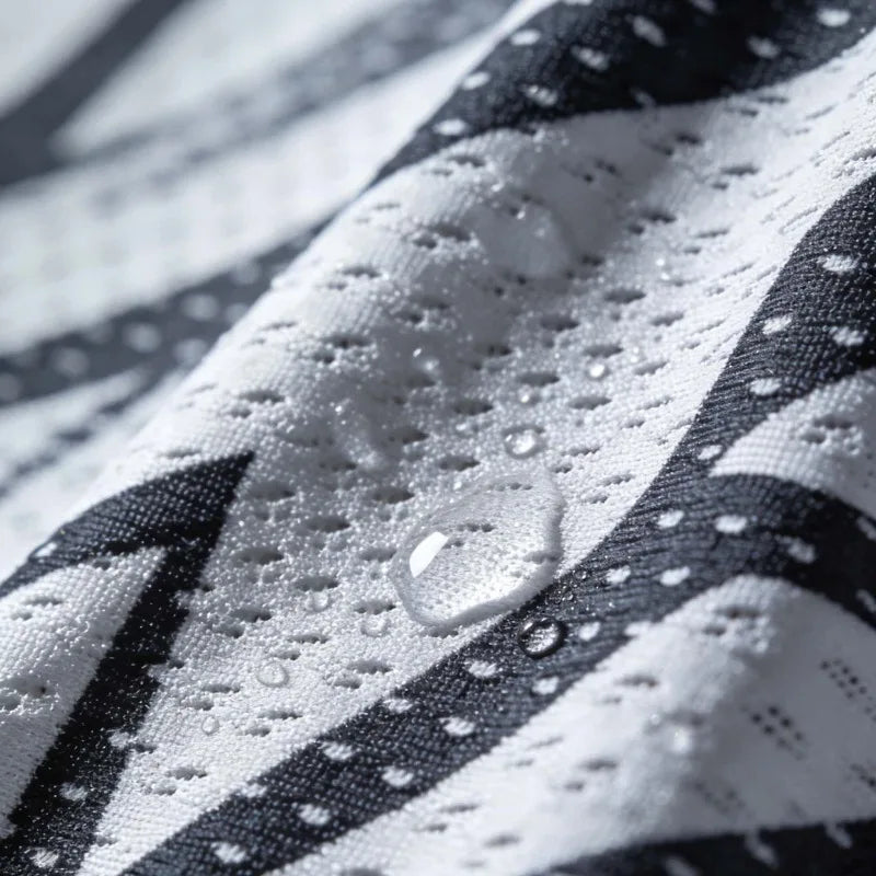 The Spider Silk Knit — V-Neck Sports Tee