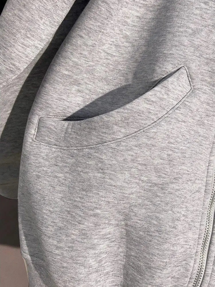 plus Size 300 Pou American Lazy Sle Hooded Jaet Autumn Winter ex Loose Outerwear Sweatirt for Couples Youth ular