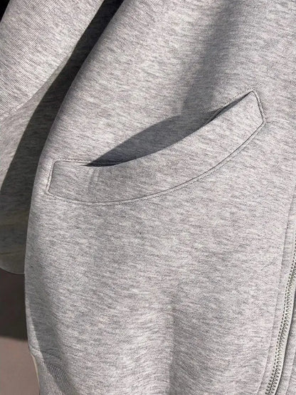 plus Size 300 Pou American Lazy Sle Hooded Jaet Autumn Winter ex Loose Outerwear Sweatirt for Couples Youth ular