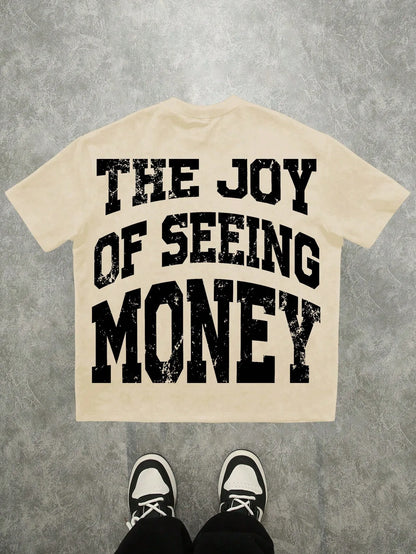 T-shirt casual fashionable "Money"