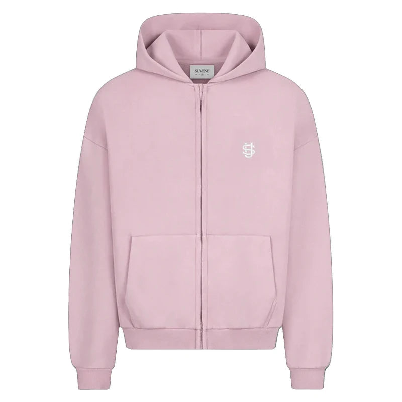Hoodie Tracksuit Solid Color Street Fashion Style