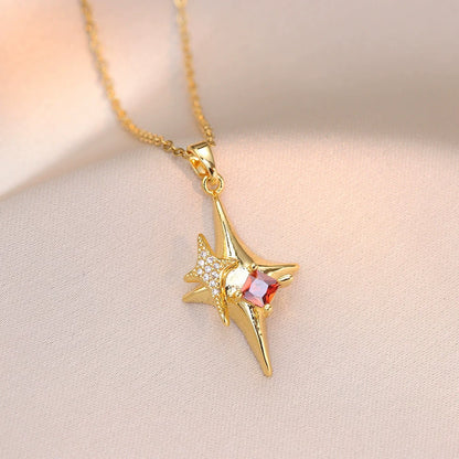 Jewish Magen Star of David Sterling Necklace Women Moved Crystal Israel Judaica Hebrew Jewelry Stainless Steel Hanukkah Pendants