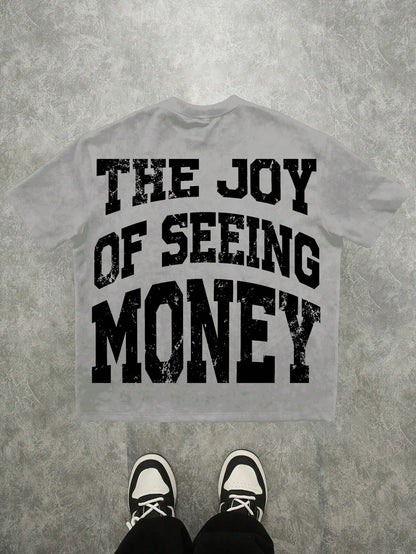 T-shirt casual fashionable "Money"