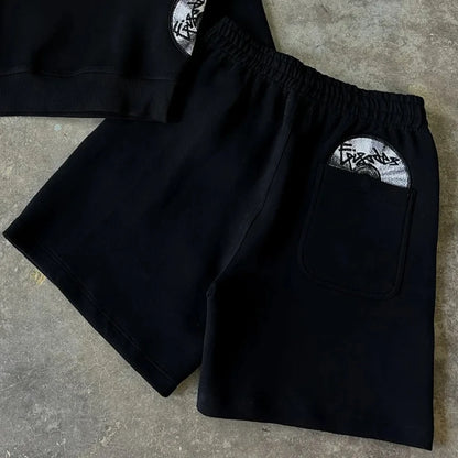 Y2K Summer Casual Disc Shorts