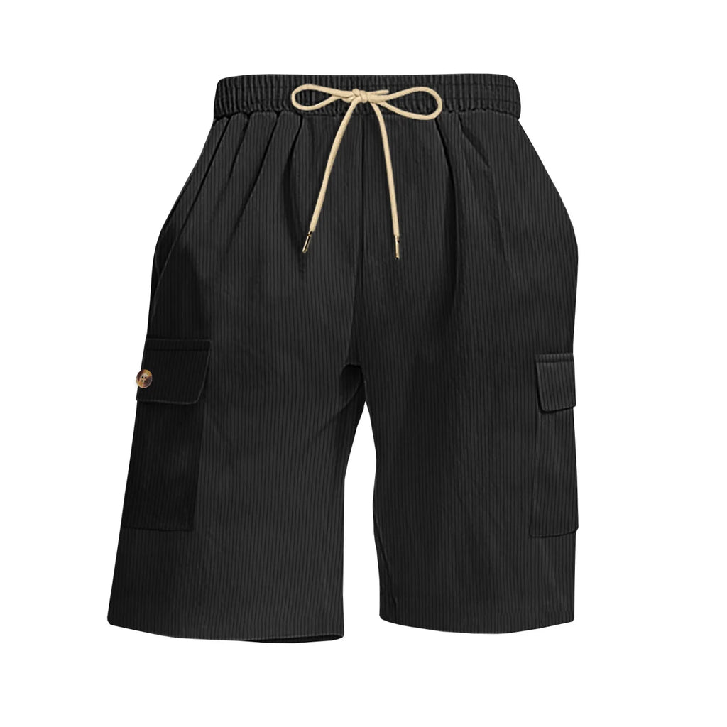 Corduroy Cargo Shorts