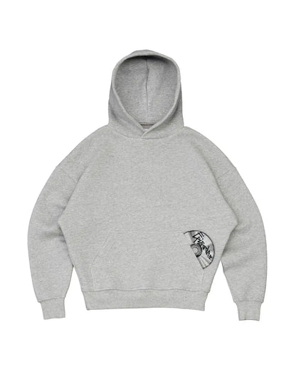Grey Disc Pattern Mens Shorts Set Sporty Casual Wear Comfortable Loose Tracksuit Breathable Fabric Minimalist Modern Athleisure
