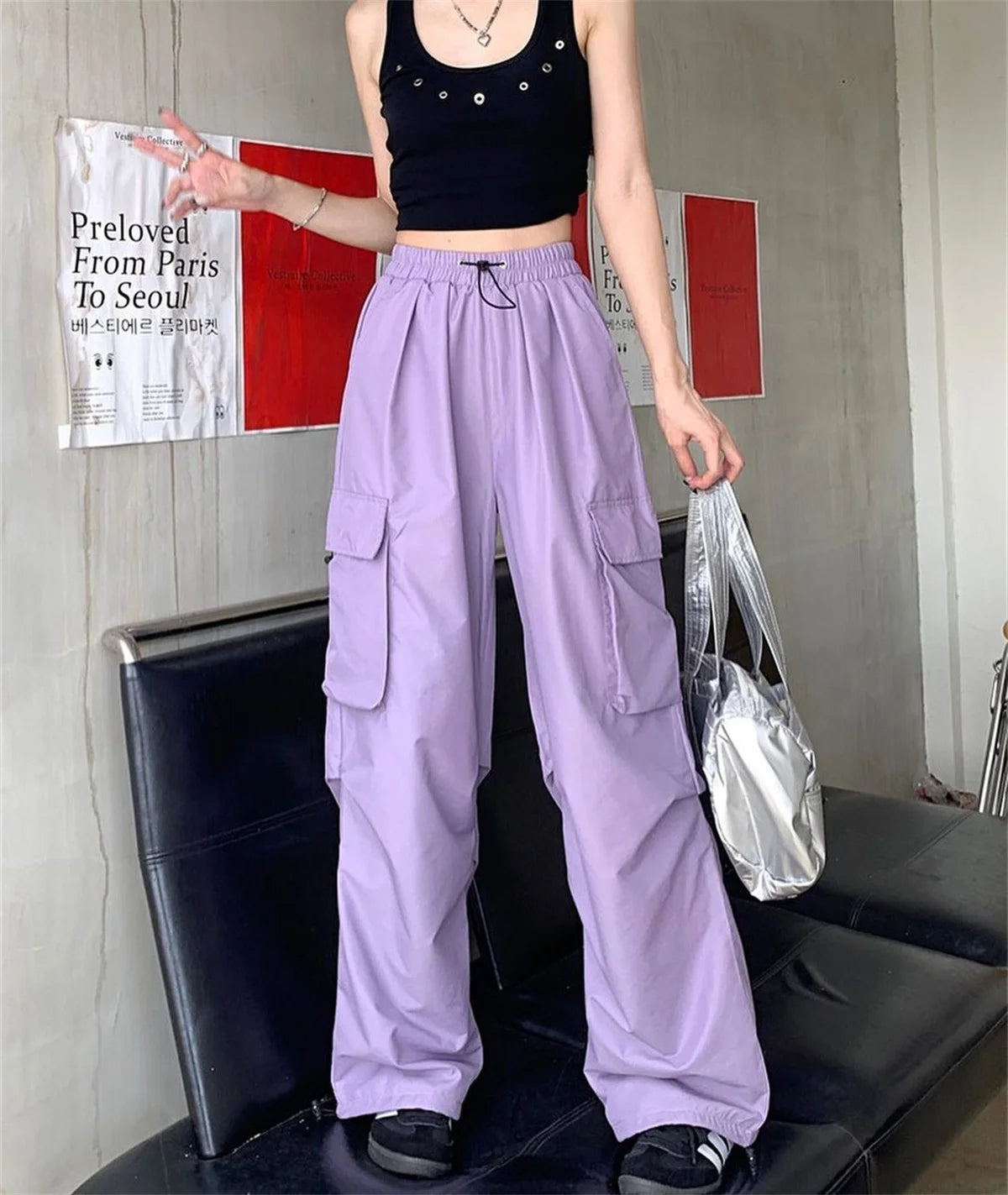Multi-Pocket Cargo Trousers