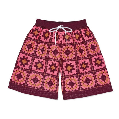 Men's Sports and Fitness Beach Basketball Shorts, Fashionable Breathable Quick Drying Shorts, 3D Printed Quick Drying Shorts