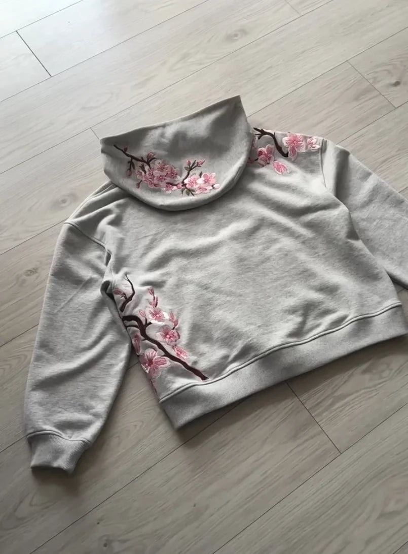 Nox Bloom Cherry Zip Hoodie